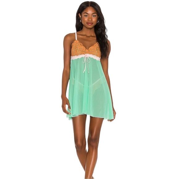 HAH Doll Slip Set Mint Green Size XS NWT - Picture 1 of 8